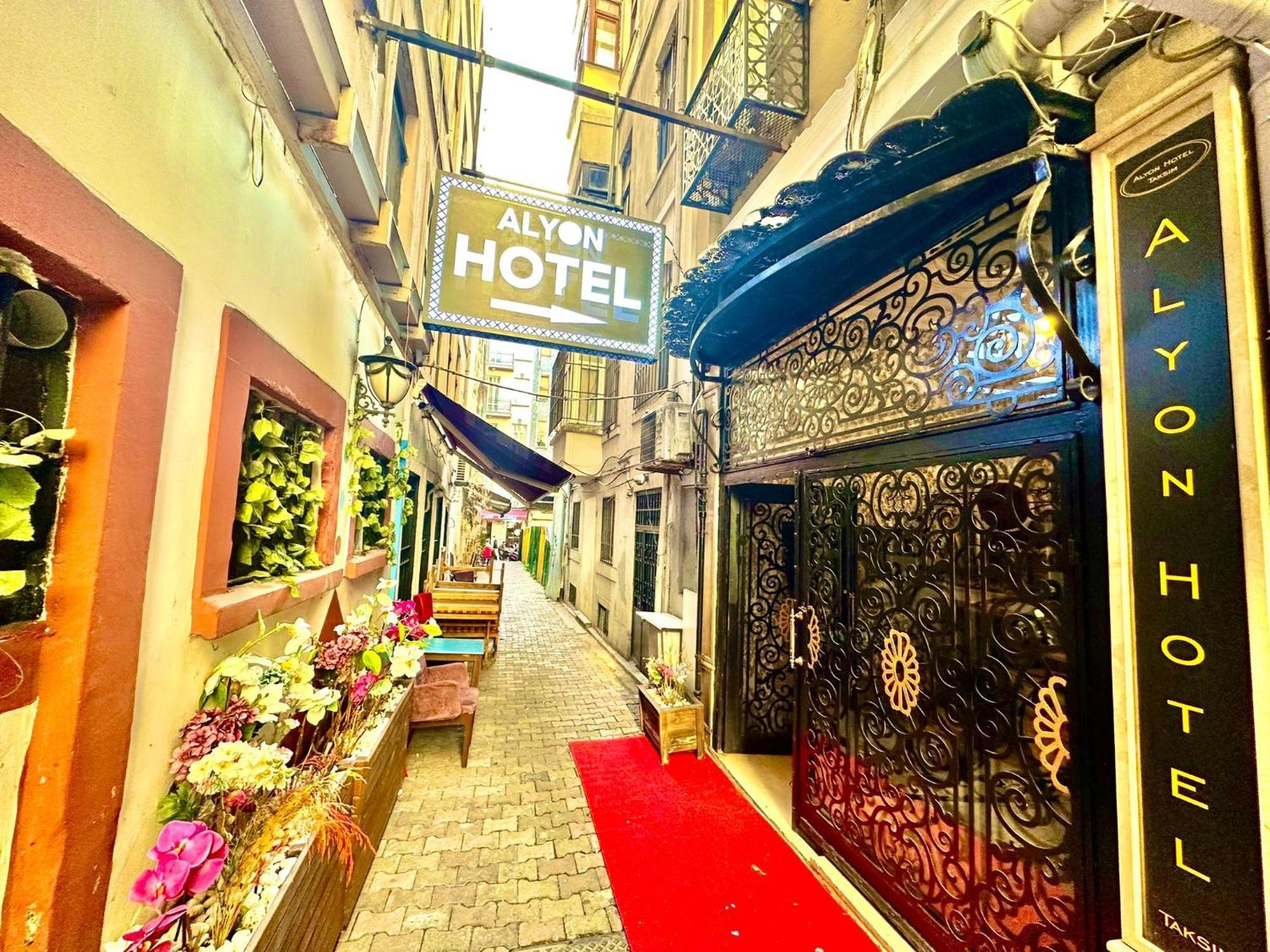 Alyon Hotel Taksim Истанбул Екстериор снимка